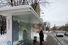 Новые автобусные павильоны в Южном Тушине сделаны из более прочных материалов